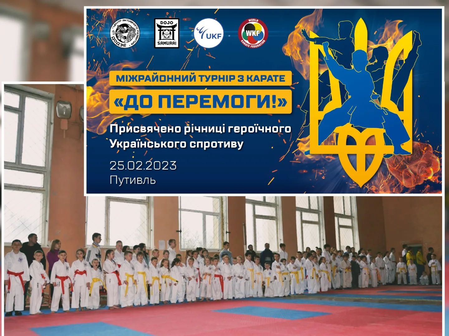 Міжрайонний турнір з карате “До перемоги!